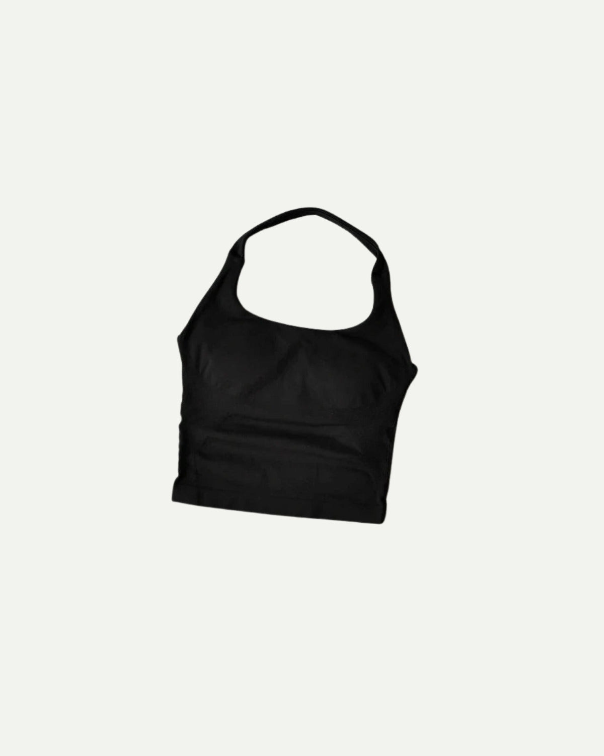 Top halter sin costuras con sujetador integrado