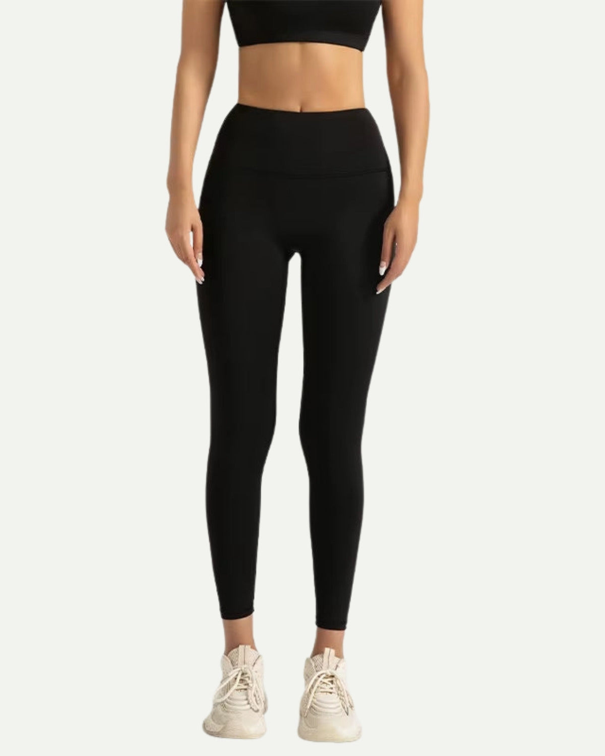 Leggings básicos sin costura delantera