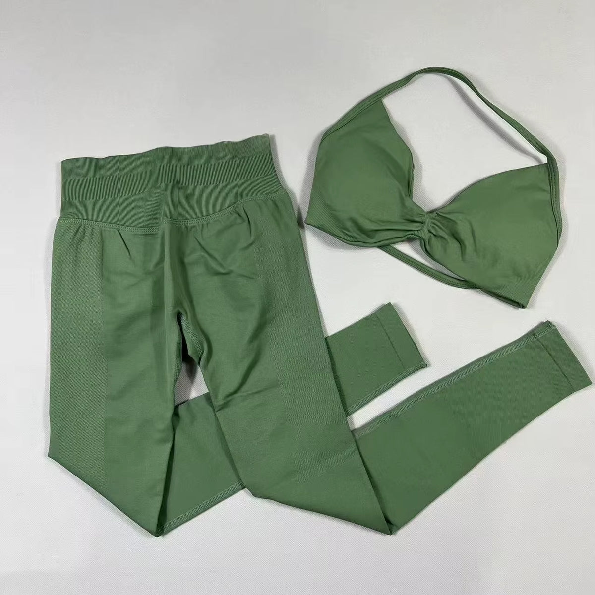 Conjunto sin costuras: sujetador + leggings