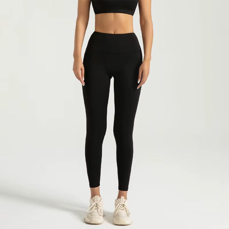 Leggings básicos sin costura delantera