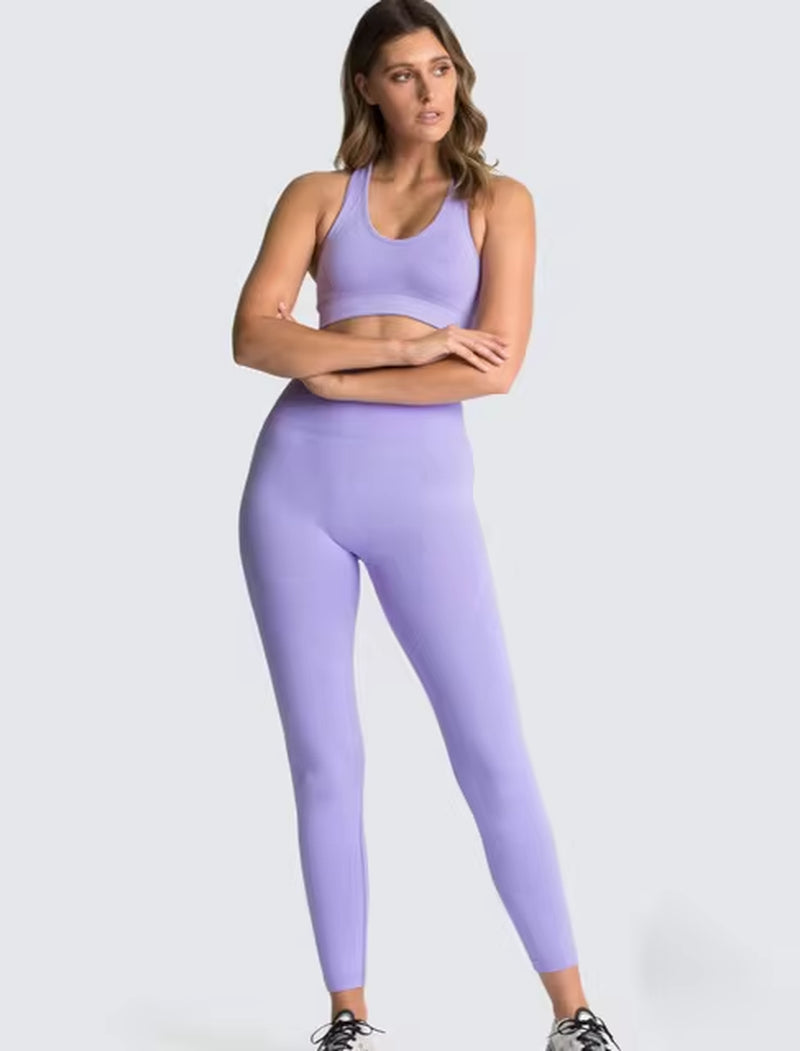 Conjunto Hyperflex: top de manga larga + leggings